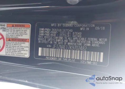 2019 Toyota 86 Trd Se from USA, damaged, VIN JF1ZNAE17K9702482